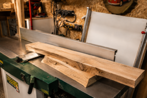 Arbeit in der Holzdingsbums Werkstatt
